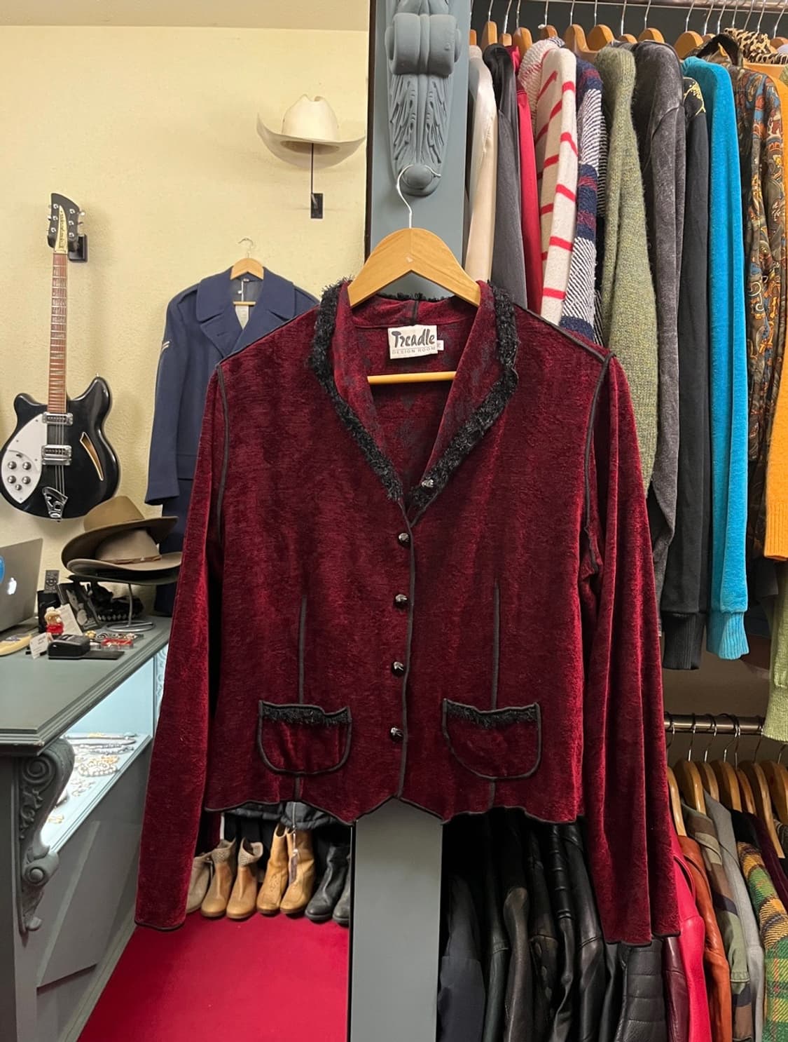 VELVET GOTHIC JACKET 상품이미지2