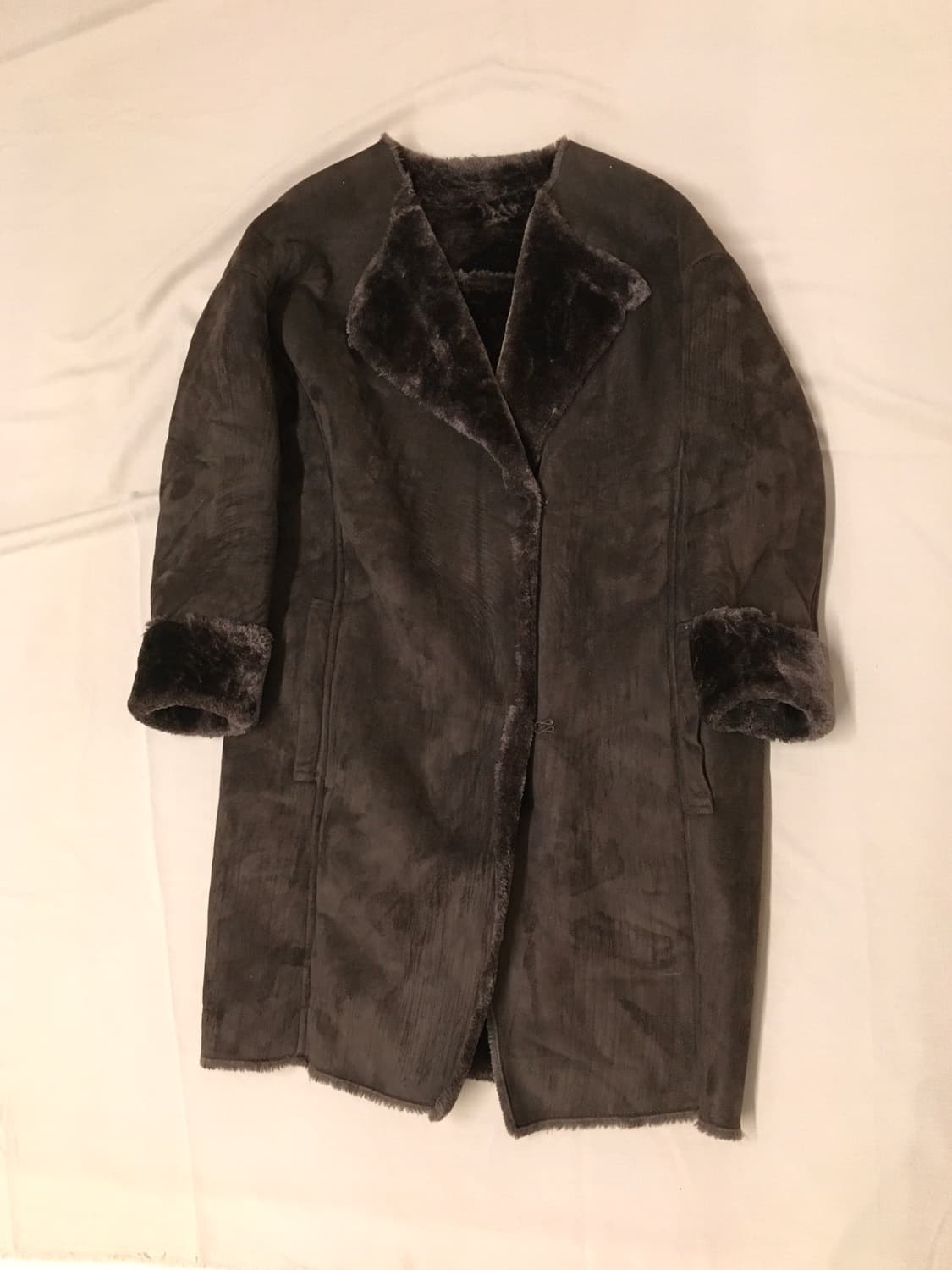 급처! 저널스탠다드 무스탕 코트 상품이미지1