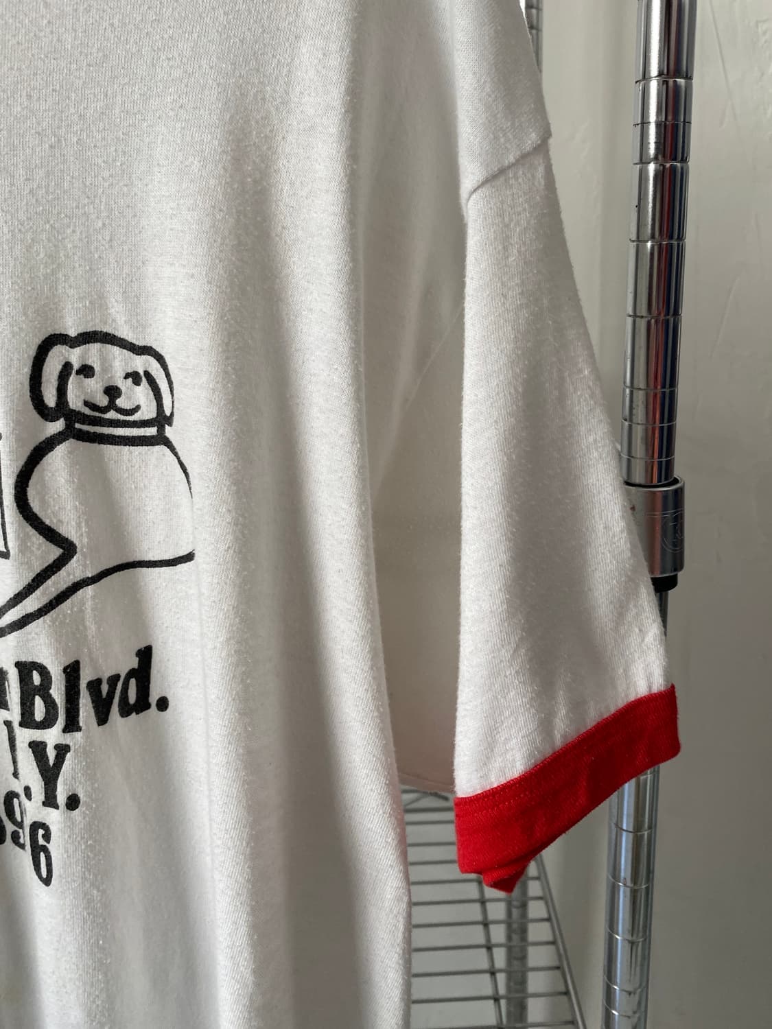 헤인즈 링거 반팔 티셔츠 Made in USA (Man XL) AB168 상품이미지3