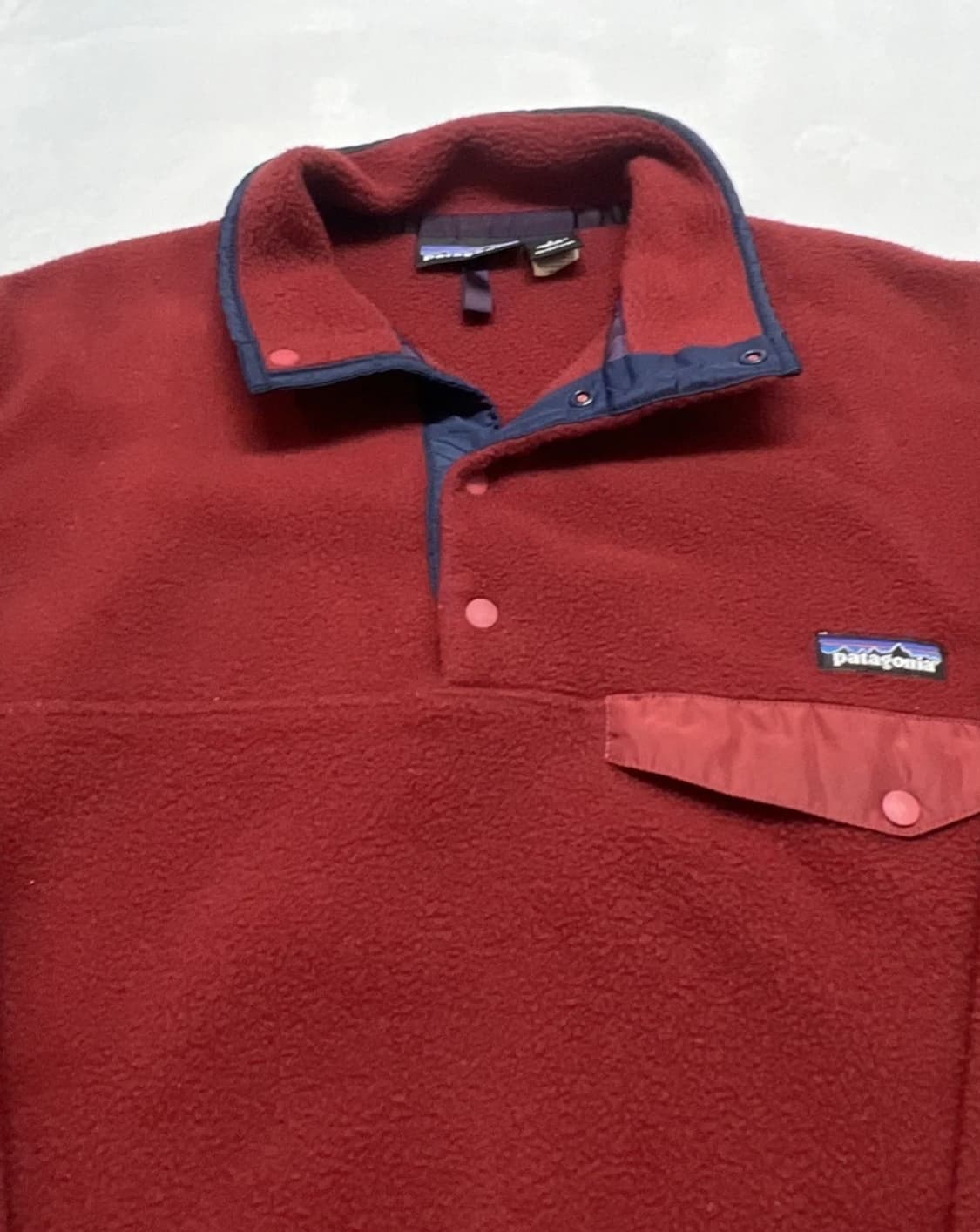 90s 파타고니아 신칠라 스냅-티 플리스 풀오버 상품이미지2