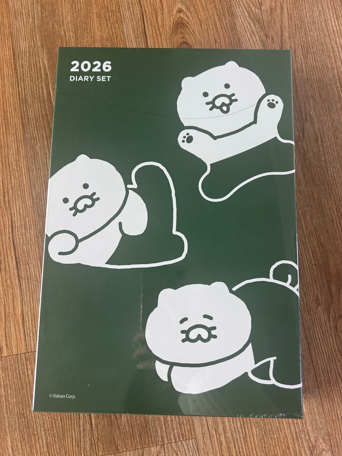 카카오프렌즈 다이어리 세트 그린 상품이미지1