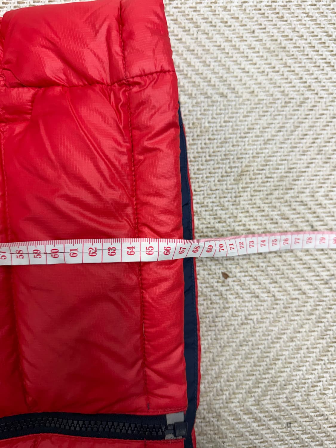 정품) 노스페이스 700필 구스패딩 S 상품이미지10