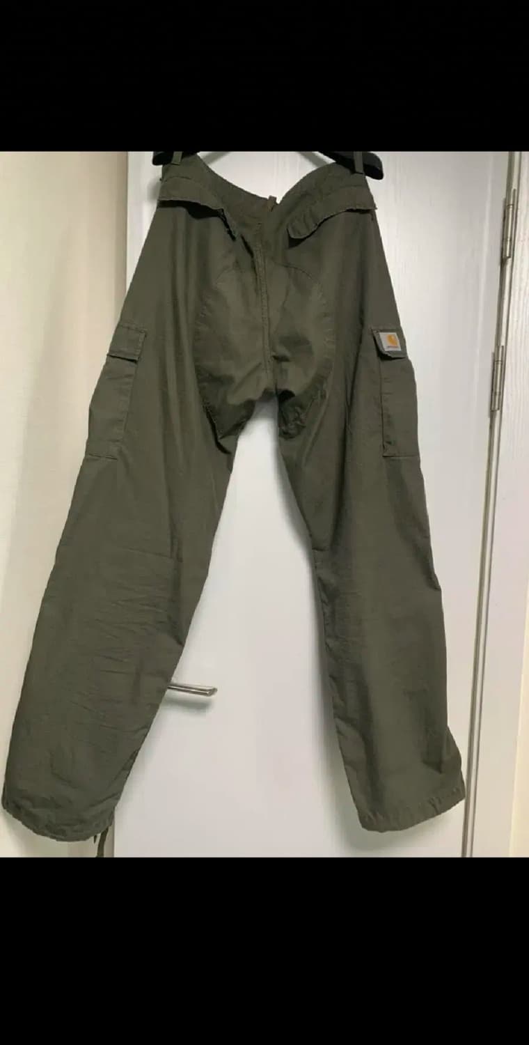 칼하트 카고 바지 32x32 올리브 상품이미지1