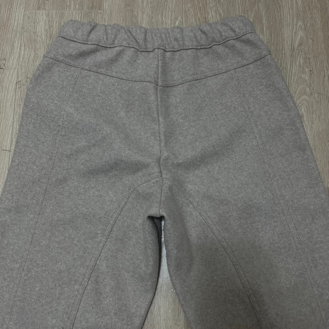 자라 ZARA 여성 패치 포켓 심 모직 트레이닝 밴딩팬츠 XS사이즈 상품이미지6