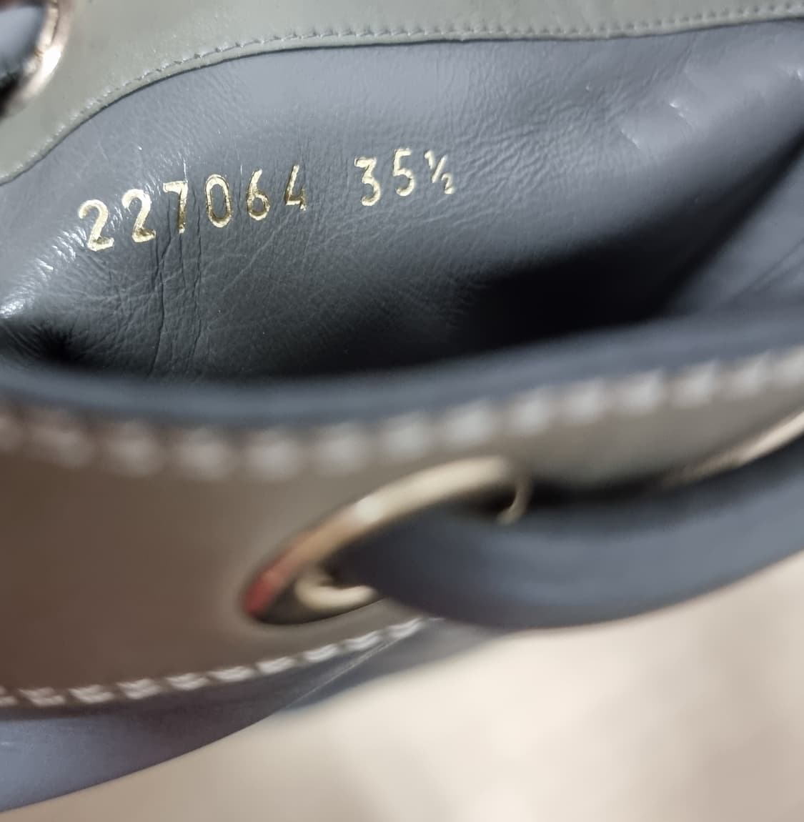 GUCCI 구찌 레더 앵클부츠 롱부츠 힐 슈즈 (225/표기35.5) 상품이미지9