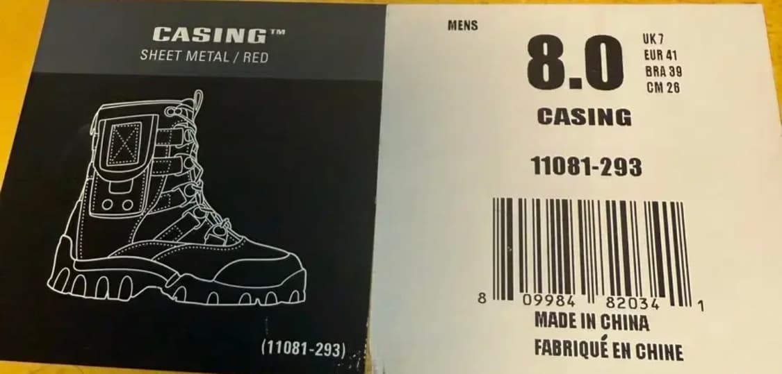 [미사용]OAKLEY CASING 부츠 UK7 EU41 (255~ 265 상품이미지6