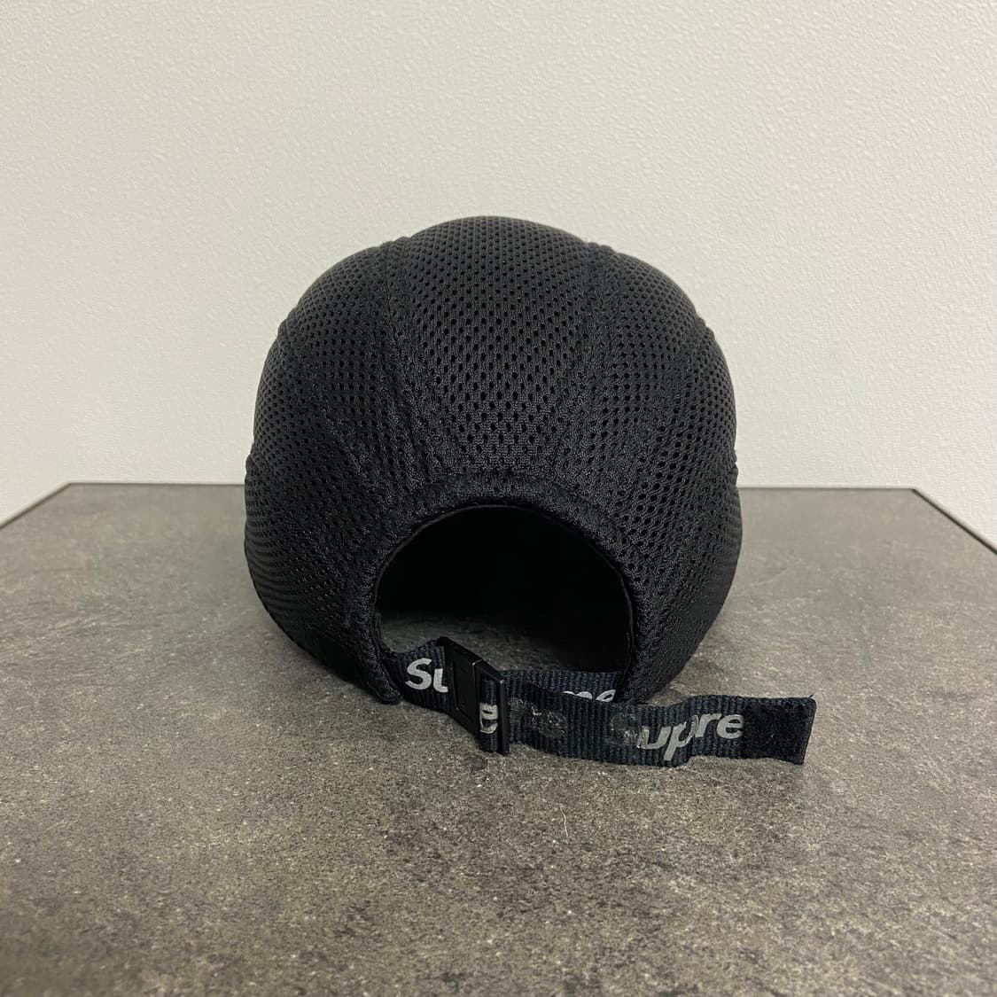 (OS) 슈프림 나이키 샥스 캠프캡 러닝캡 모자 블랙 22SS 상품이미지7