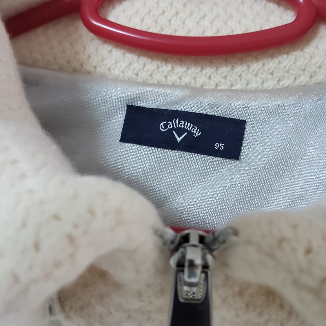 캘러웨이 골프 방풍 패딩 자켓 울 니트 자켓 여자 95 상품이미지2