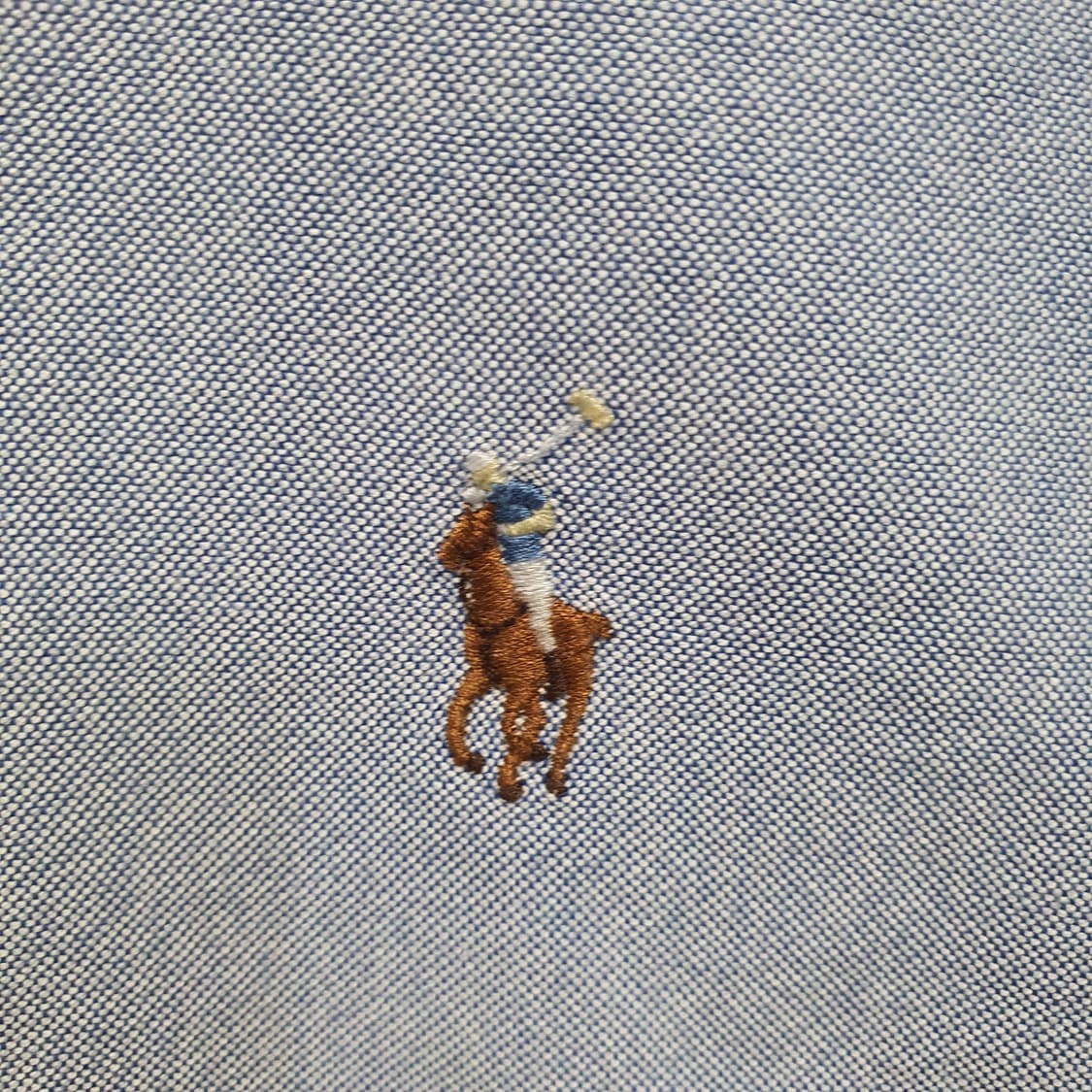 빅사이즈 폴로 랄프로렌 스카이블루 클래식핏 옥스포드 셔츠  상품이미지4