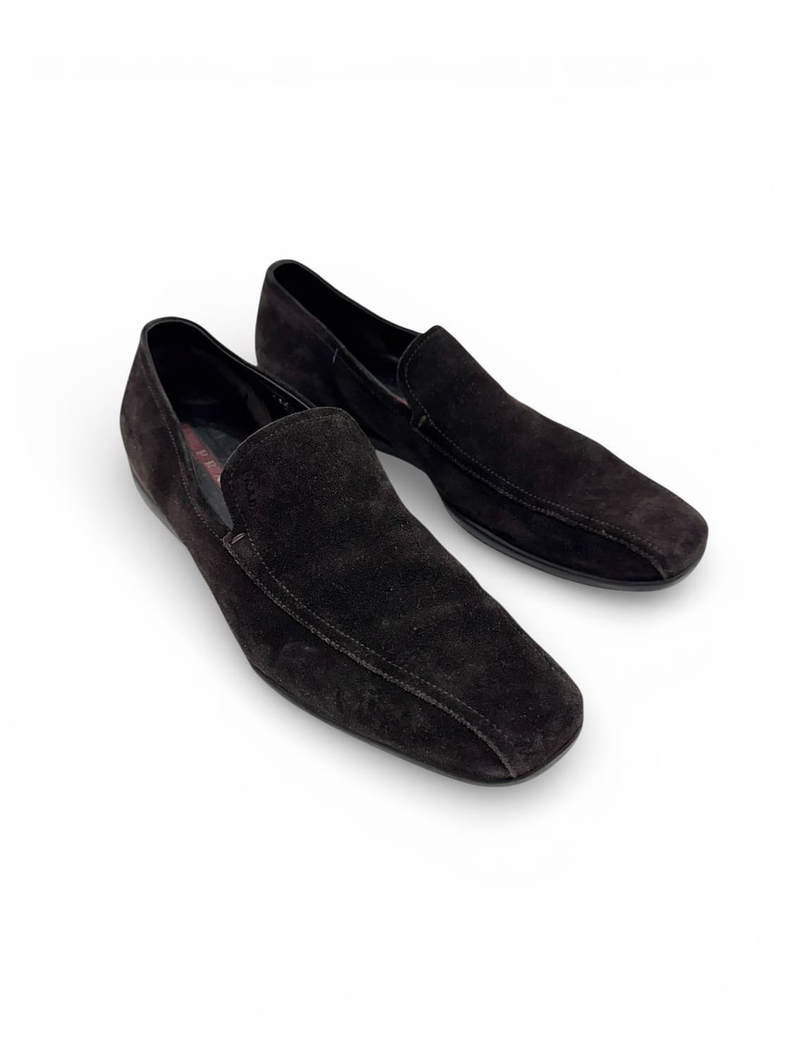 Prada 90s square Suede Loafer 상품이미지6