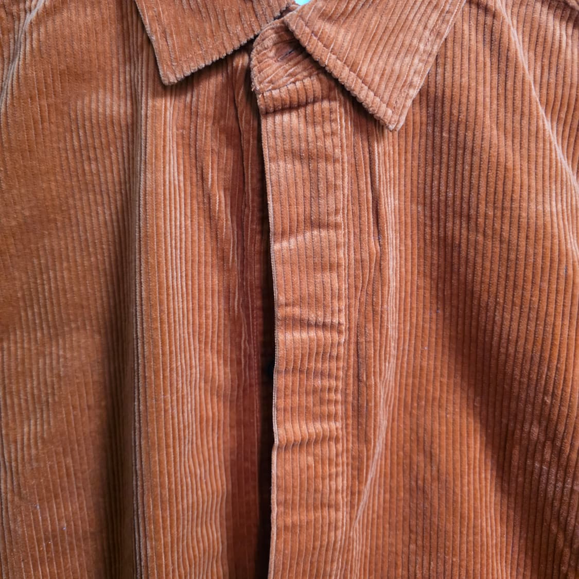 새상품) COS 코듀로이 셔츠 오렌지 (55사이즈) 상품이미지3