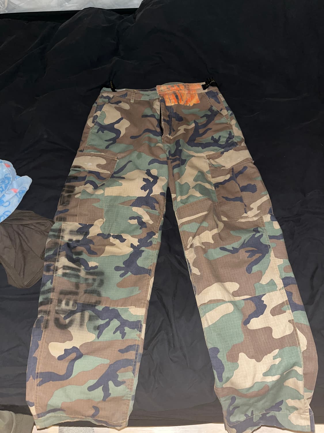 M 게더레이지 카모플라주 프린티드 카고팬츠 상품이미지5