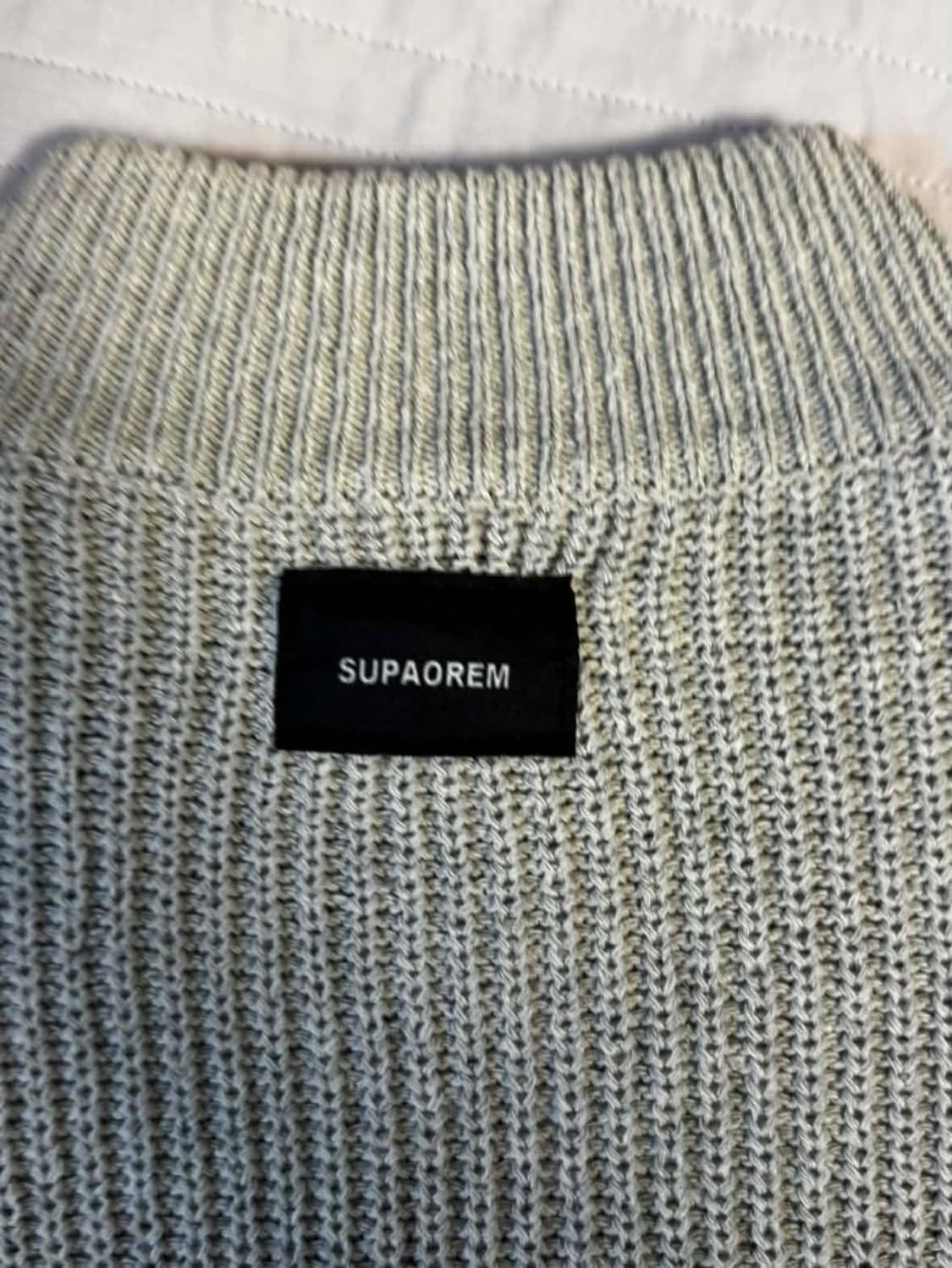 Vintage knit zip up 상품이미지2