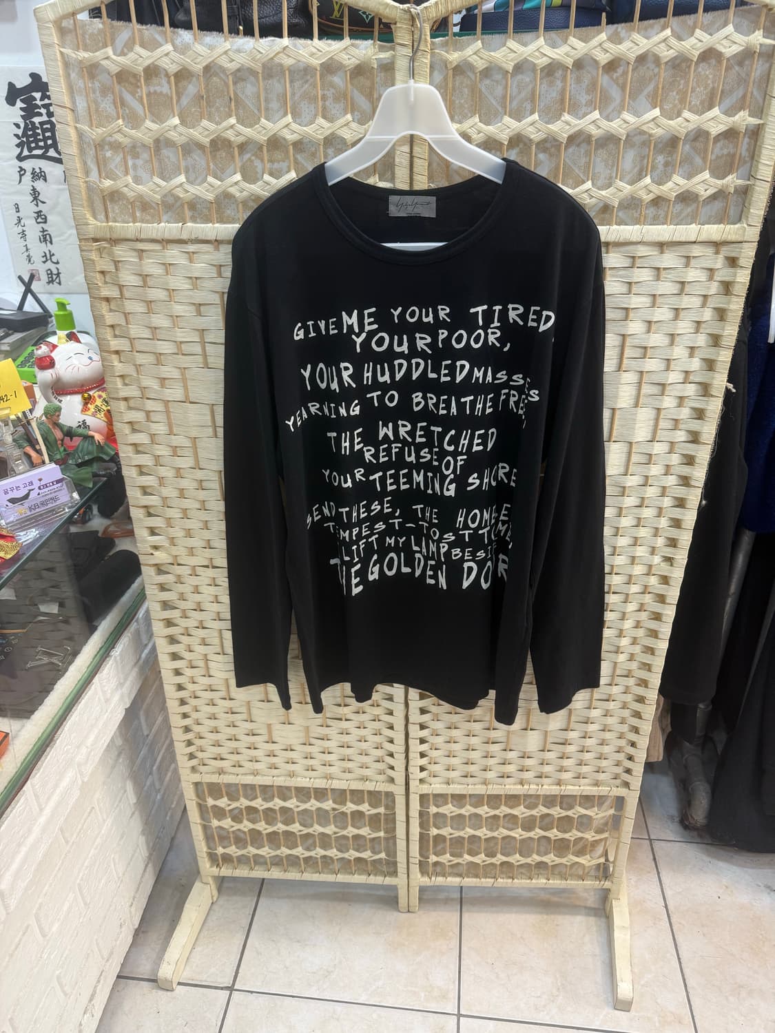 3/100-105 정품 요지야마모토 맨투맨 팝니다 상품이미지1