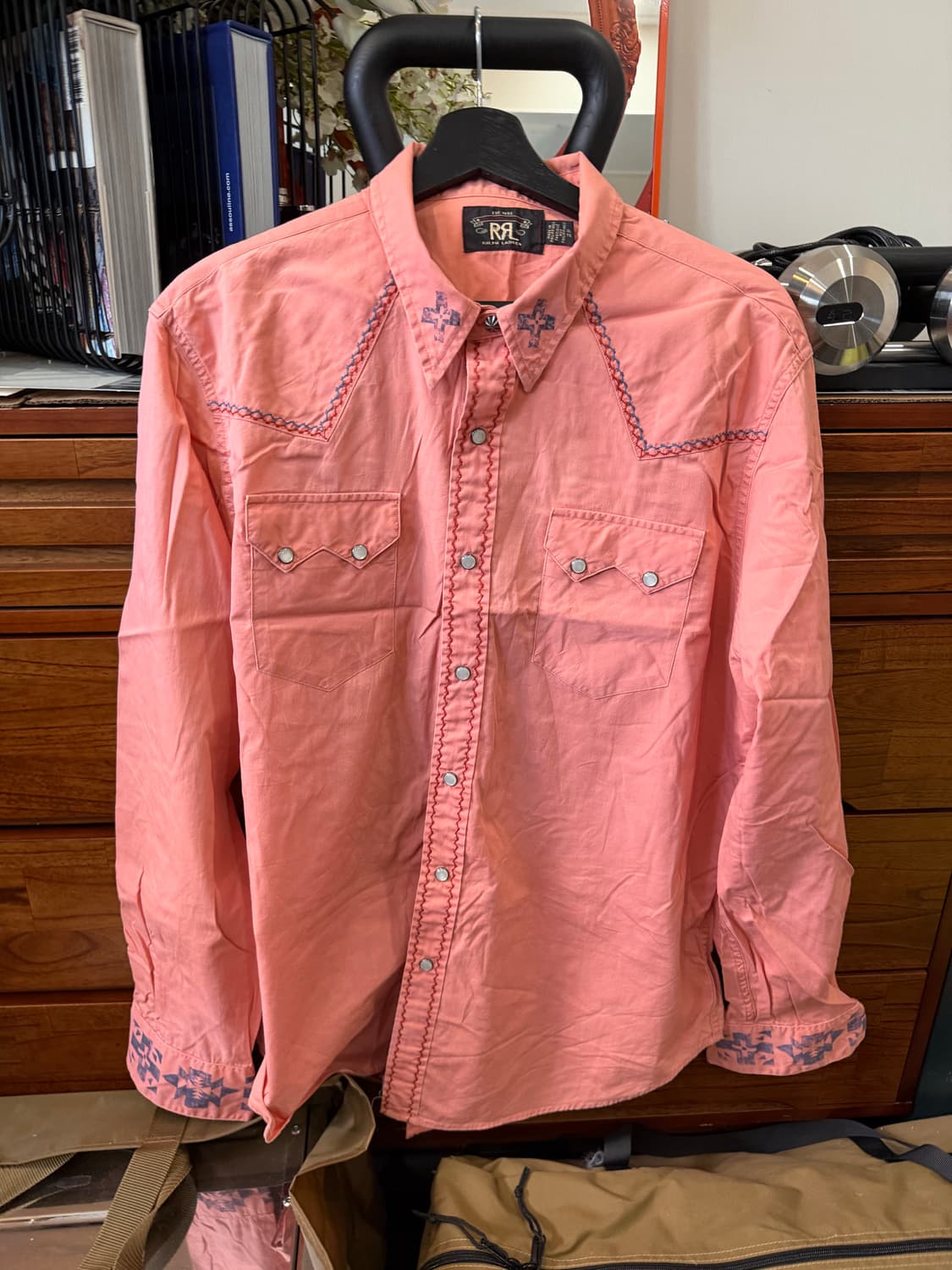 Rrl 웨스턴 셔츠 xl 상품이미지1