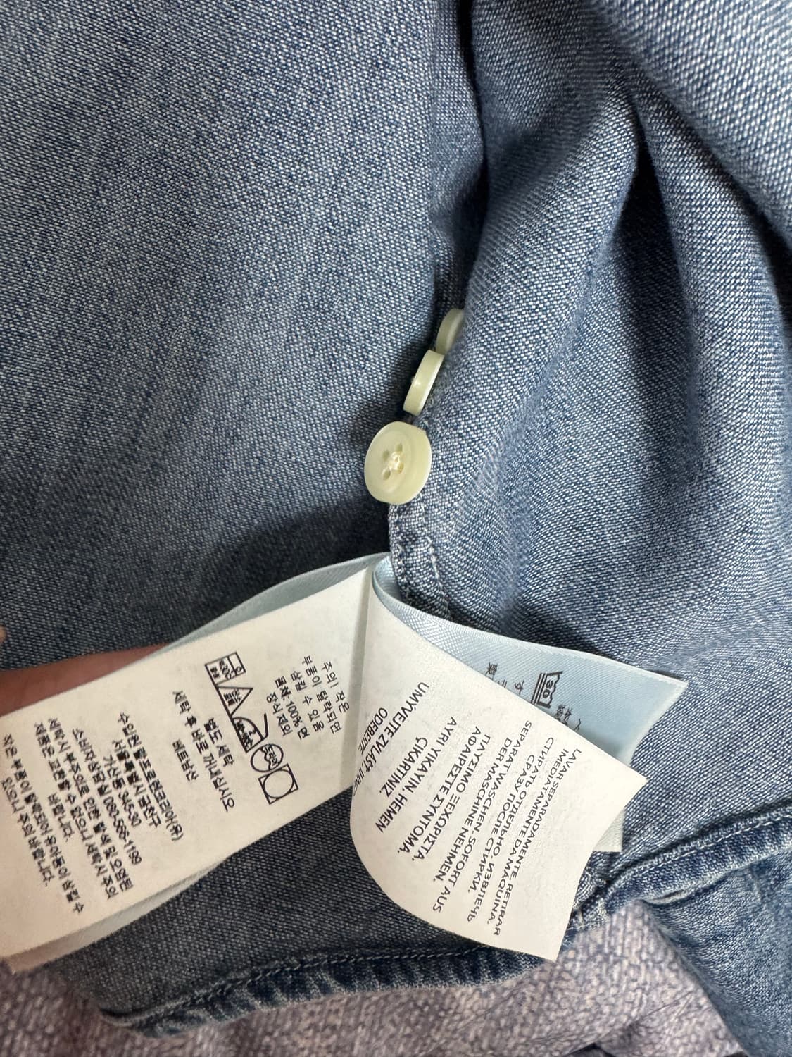 폴로 랄프로렌 데님 셔츠 상품이미지6