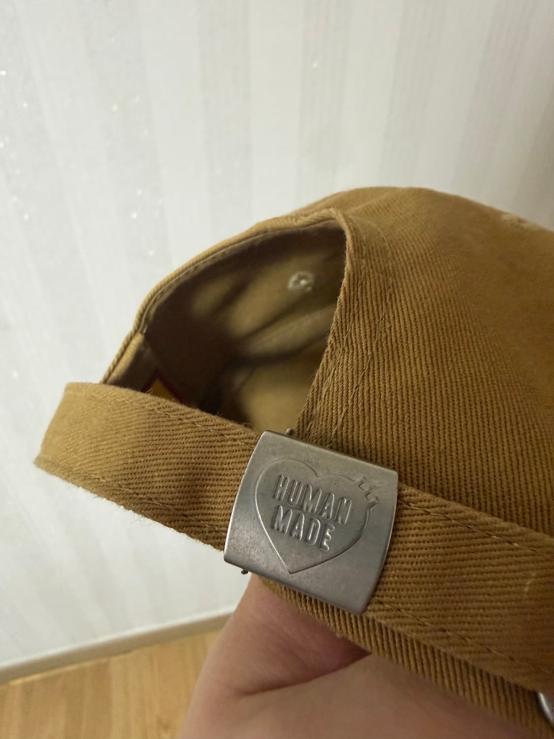 휴먼메이드 6 패널 트윌 캡 베이지 상품이미지3