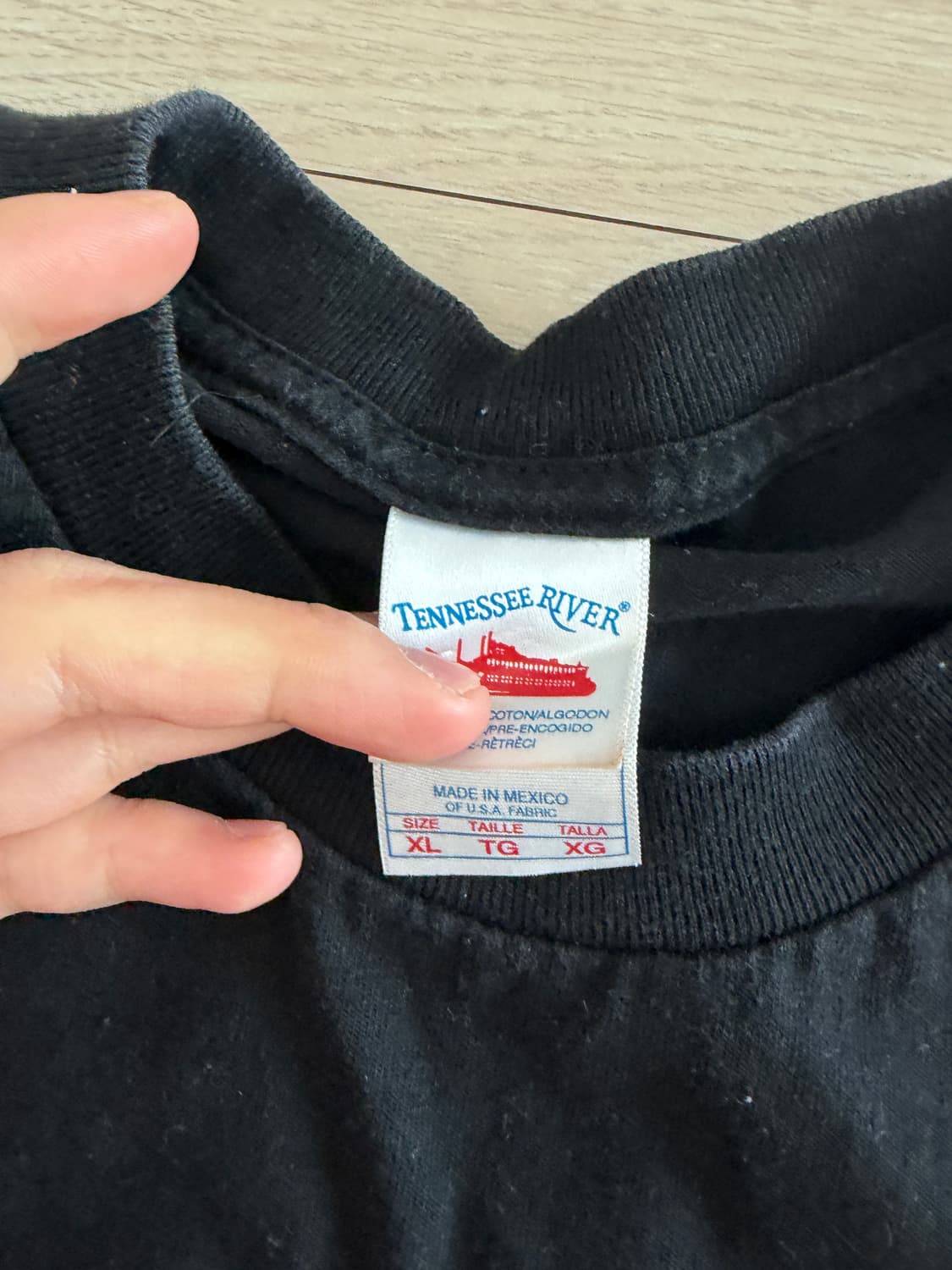 빈티지 챠퍼 티셔츠 tennessee river 상품이미지3