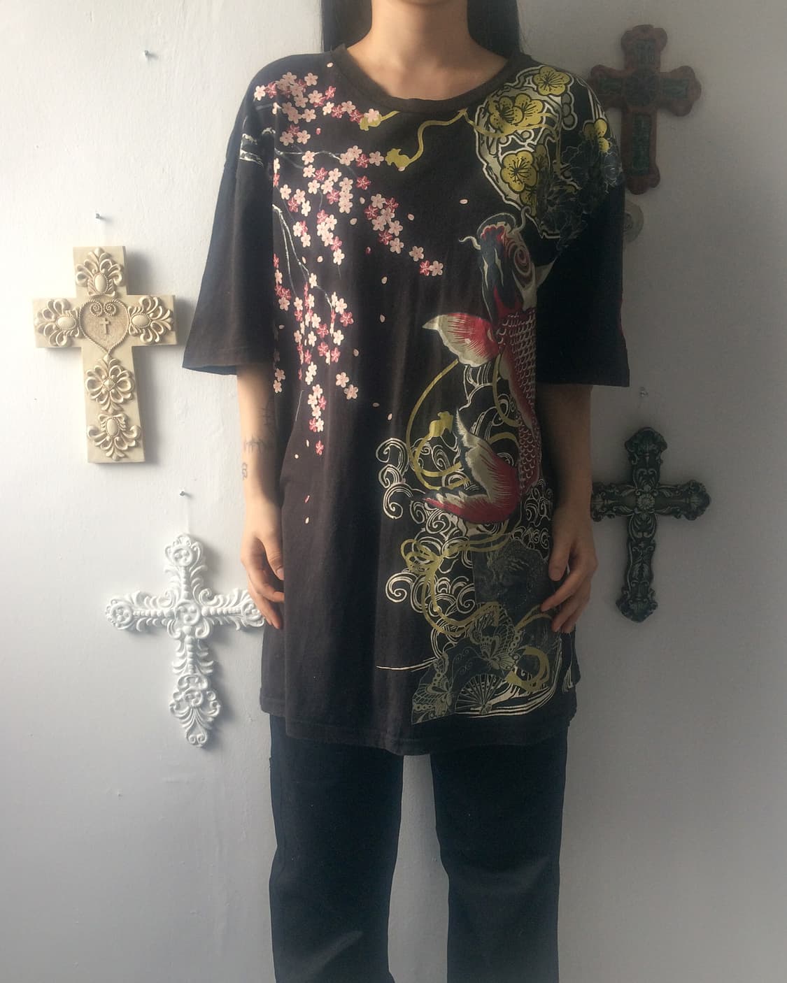 Oriental printing t shrit 상품이미지6