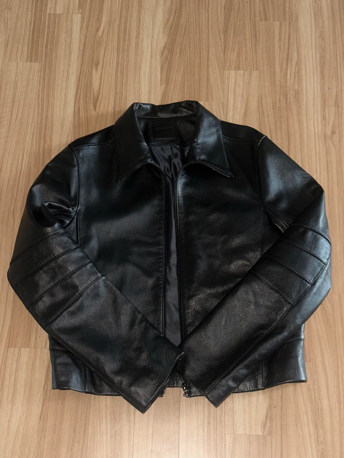 머듈 appendix leather jacket black [014] 상품이미지2