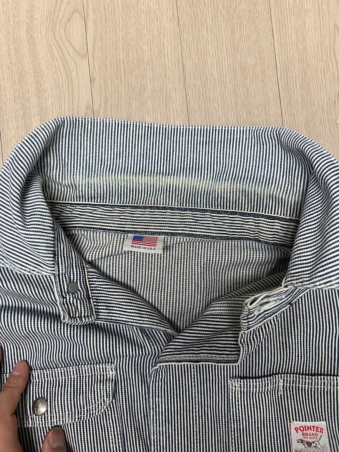 포인터브랜드 히코리 쵸어자켓(워크자켓) 상품이미지4