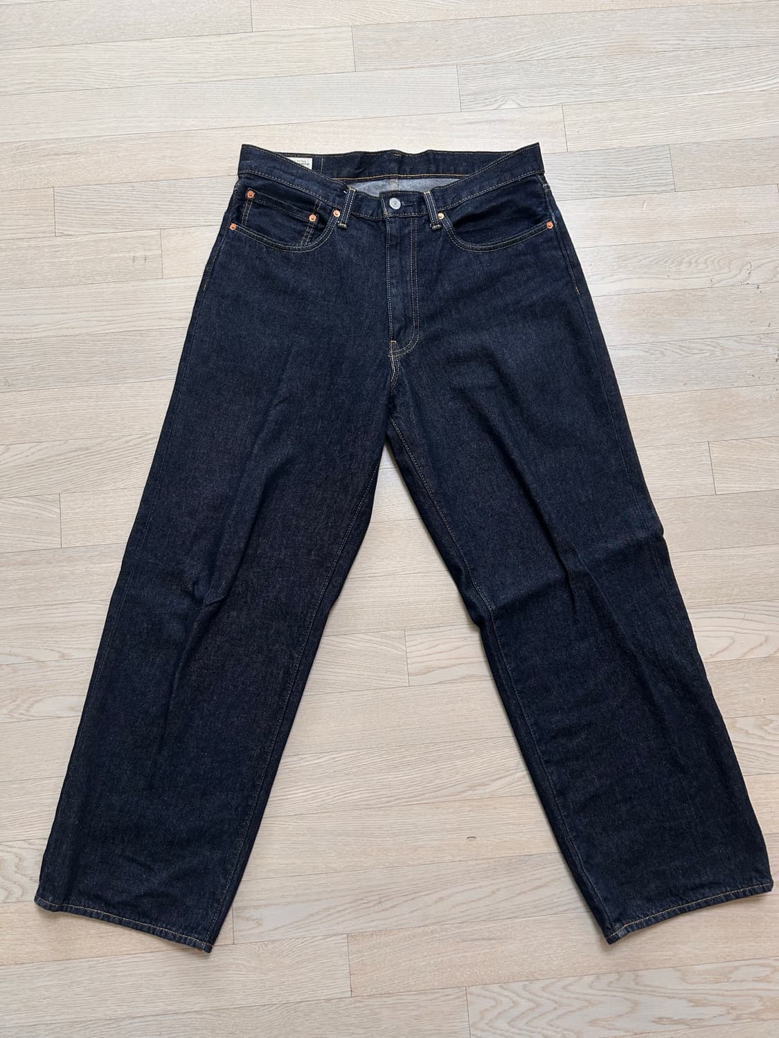 리바이스 578 배기진 생지 데님 팬츠 34/32 상품이미지2