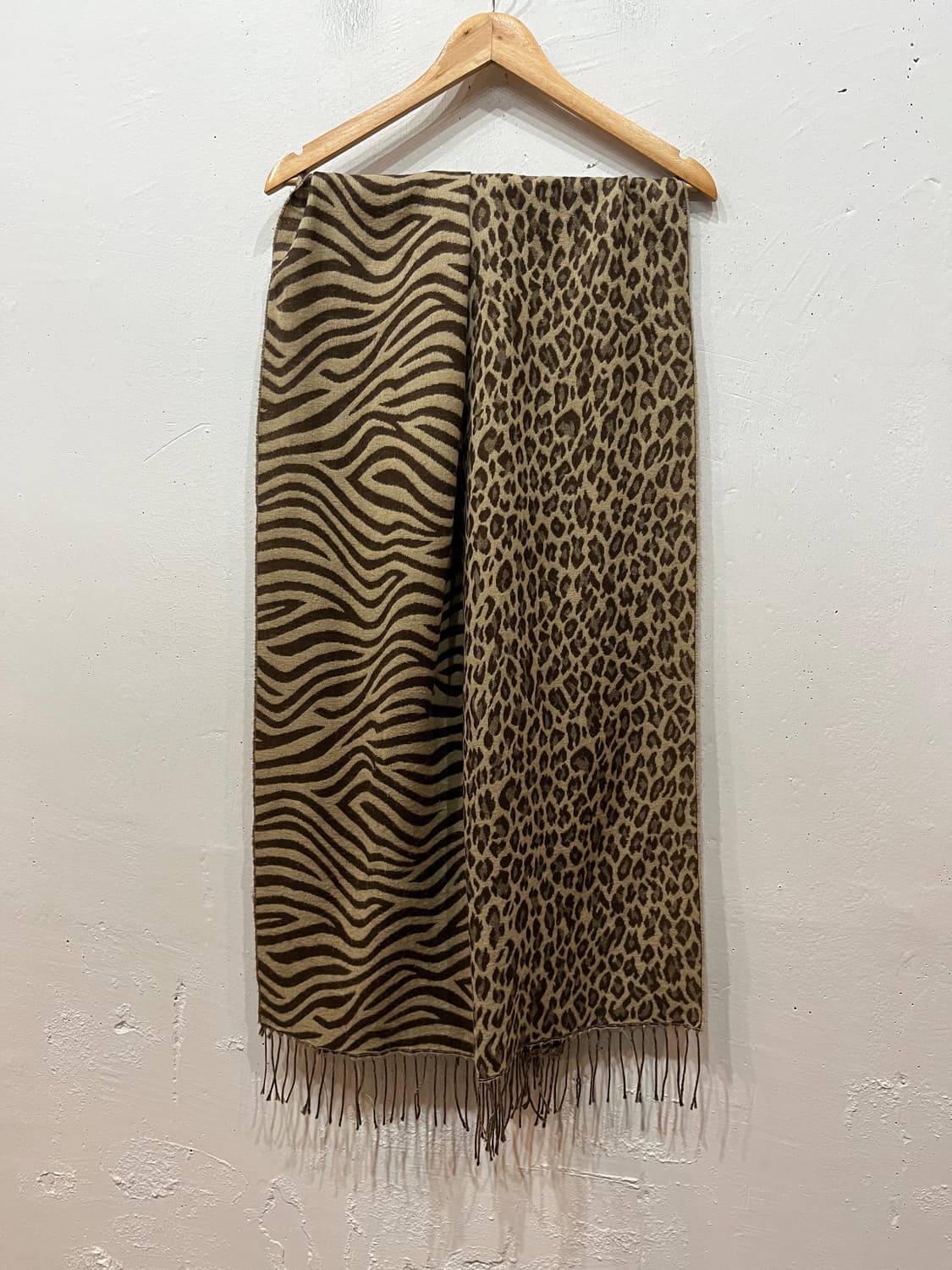 arw JPN 믹스 레오파드 숄 머플러  상품이미지2