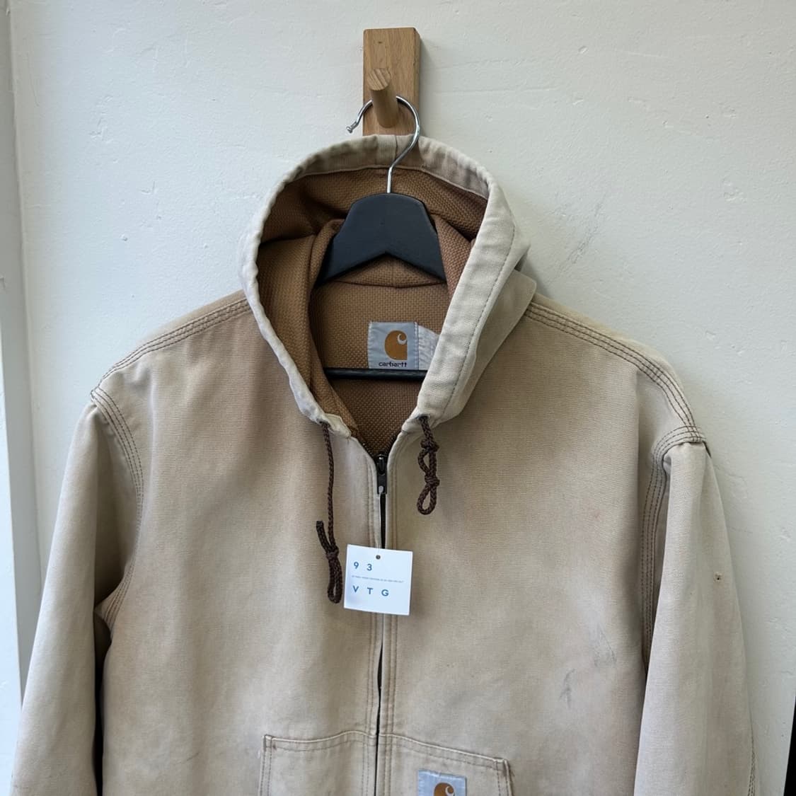 15319 - 칼하트 베이지 액티브 자켓 상품이미지1