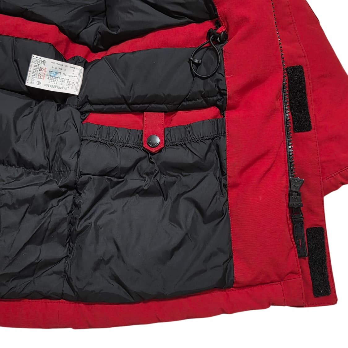 Lacoste 라코스테 레드 헤비다운 패딩 파카 자켓 상품이미지5