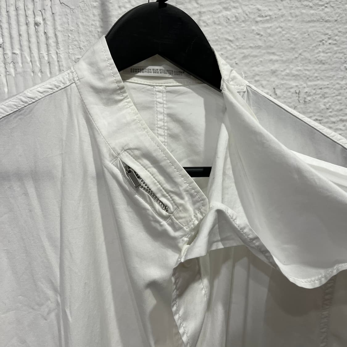 요지야마모토 푸르옴므 스카프 레이어드 샵코트 상품이미지3