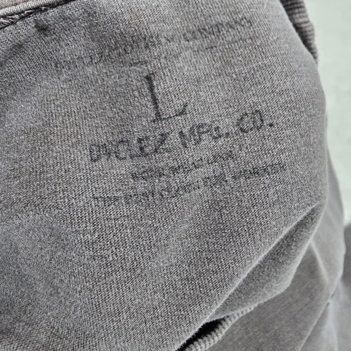 (L)다이클레즈 피그먼트 포켓 자수 티셔츠 상품이미지6