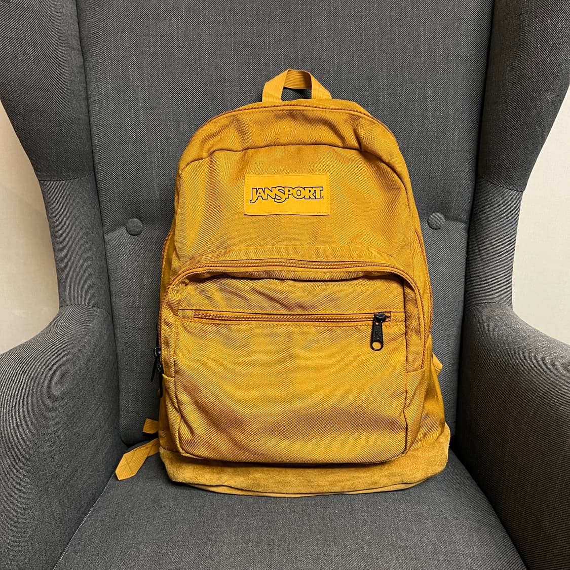 잔스포츠 머스타드 색상 백팩 Jansport 상품이미지2