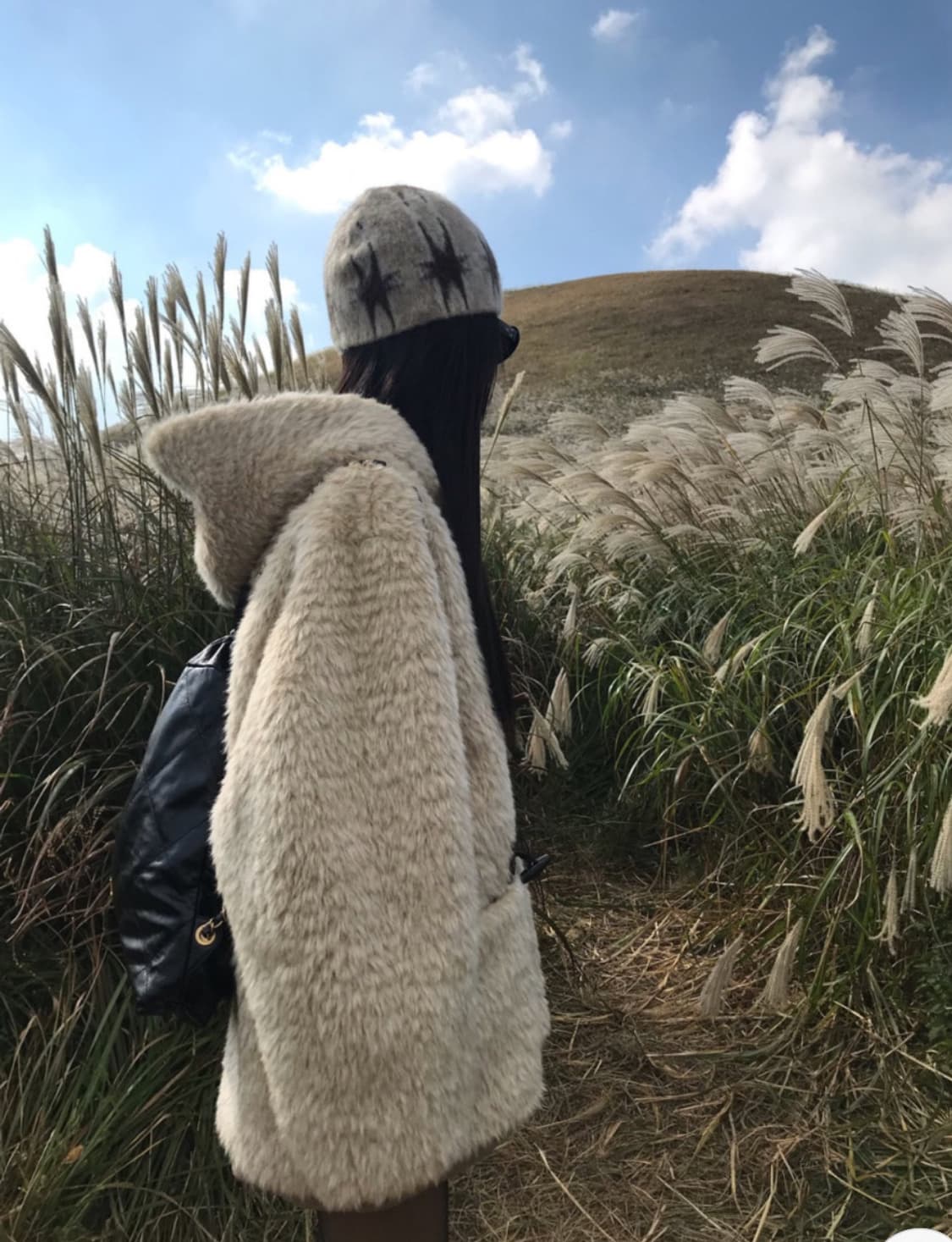 위아 weare 슈페너 무스탕 베이지 상품이미지4