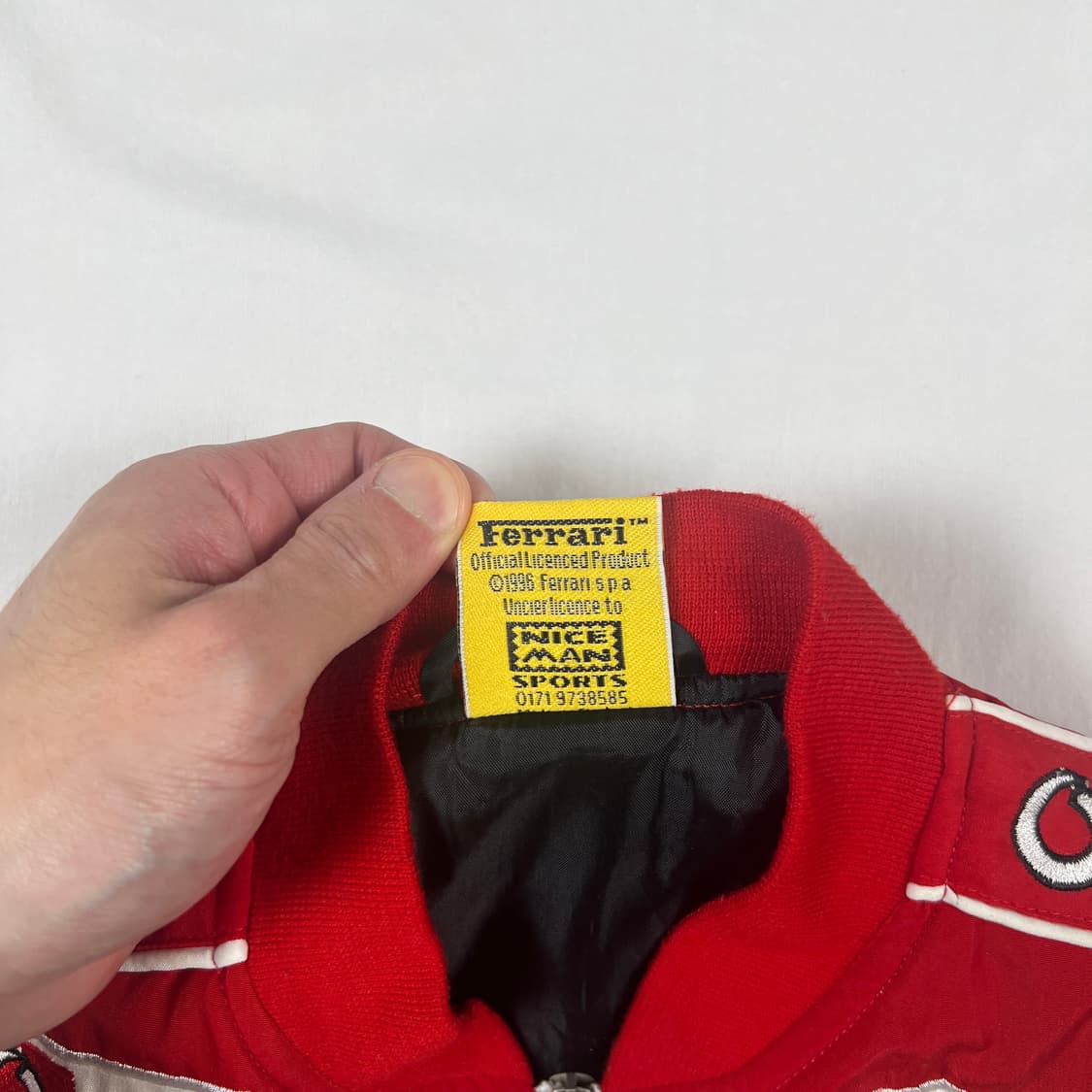 90’s 페라리 ferrari 키즈 봄버 자켓 상품이미지8