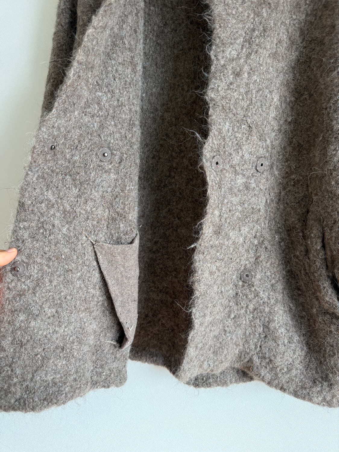 LBL 알파카 가디건 상품이미지5