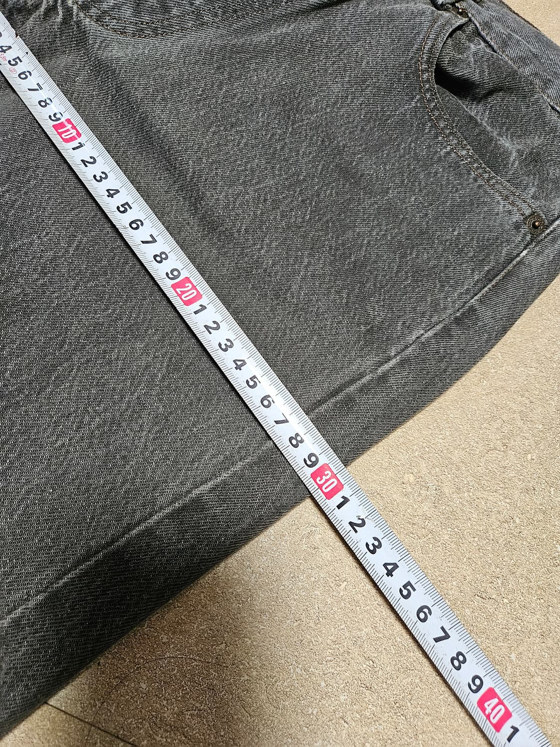 80s levi's 501 32x30 리바이스 블랙진 흑청진 상품이미지5