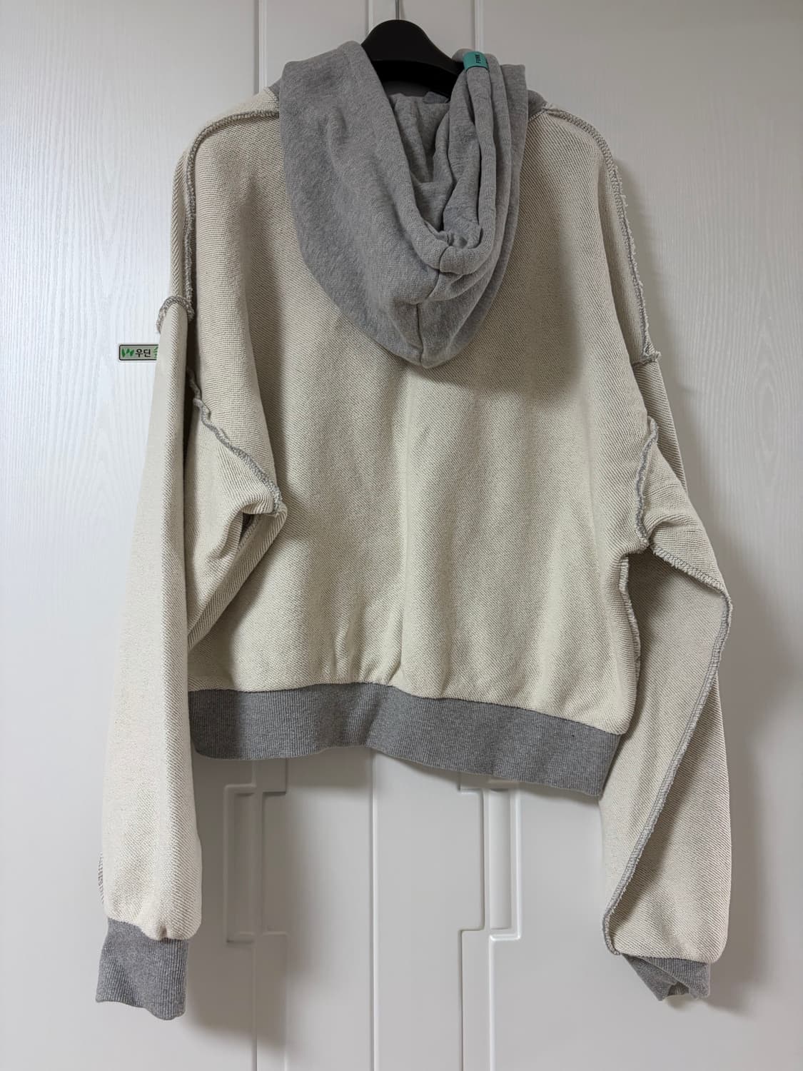 인스턴트펑크 크롭 후드티 & 조거팬츠 셋업 상품이미지3