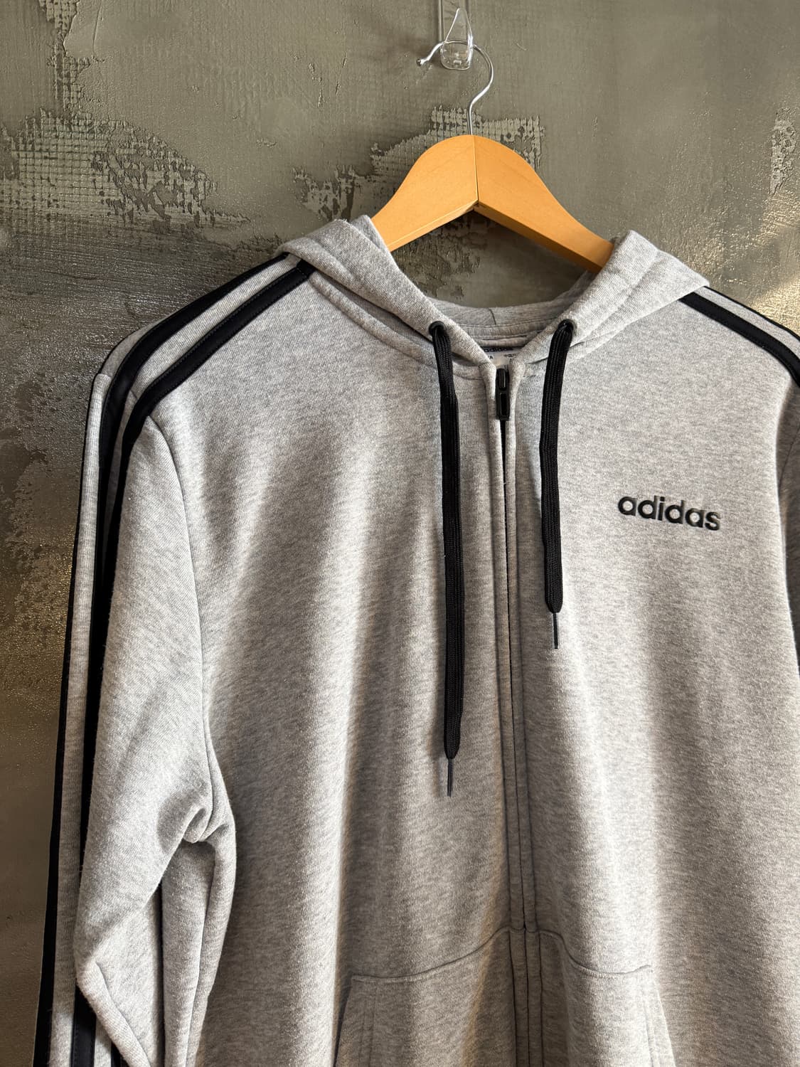 아디다스 그레이 후드집업XL 상품이미지2