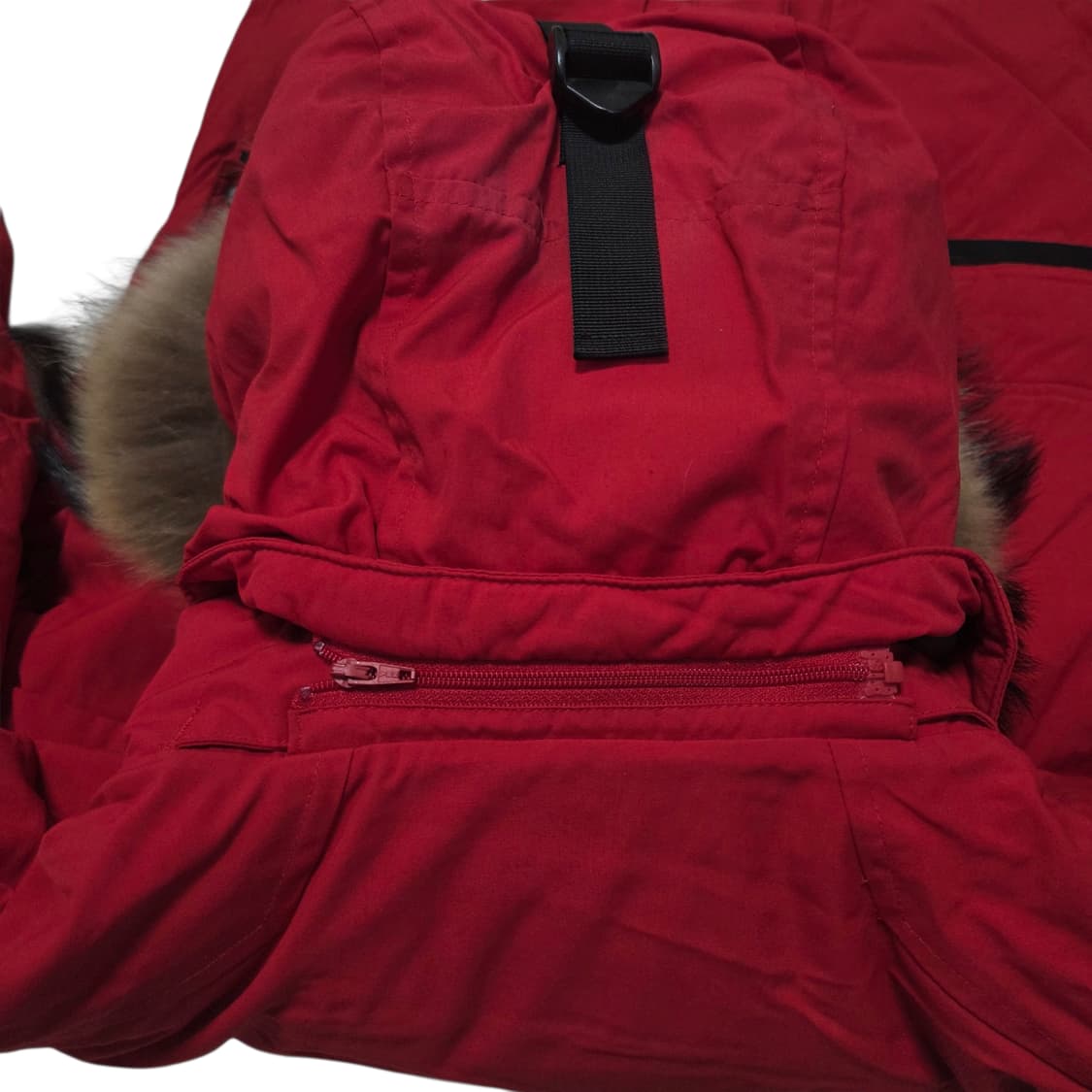 SALOMON 살로몬 레드 덕다운 후드퍼 자켓 95  상품이미지4