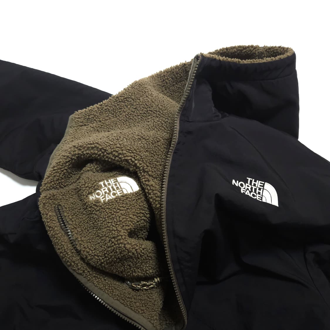 노스페이스 딕스 리버시블 플리스 집업 자켓 카키 상품이미지8