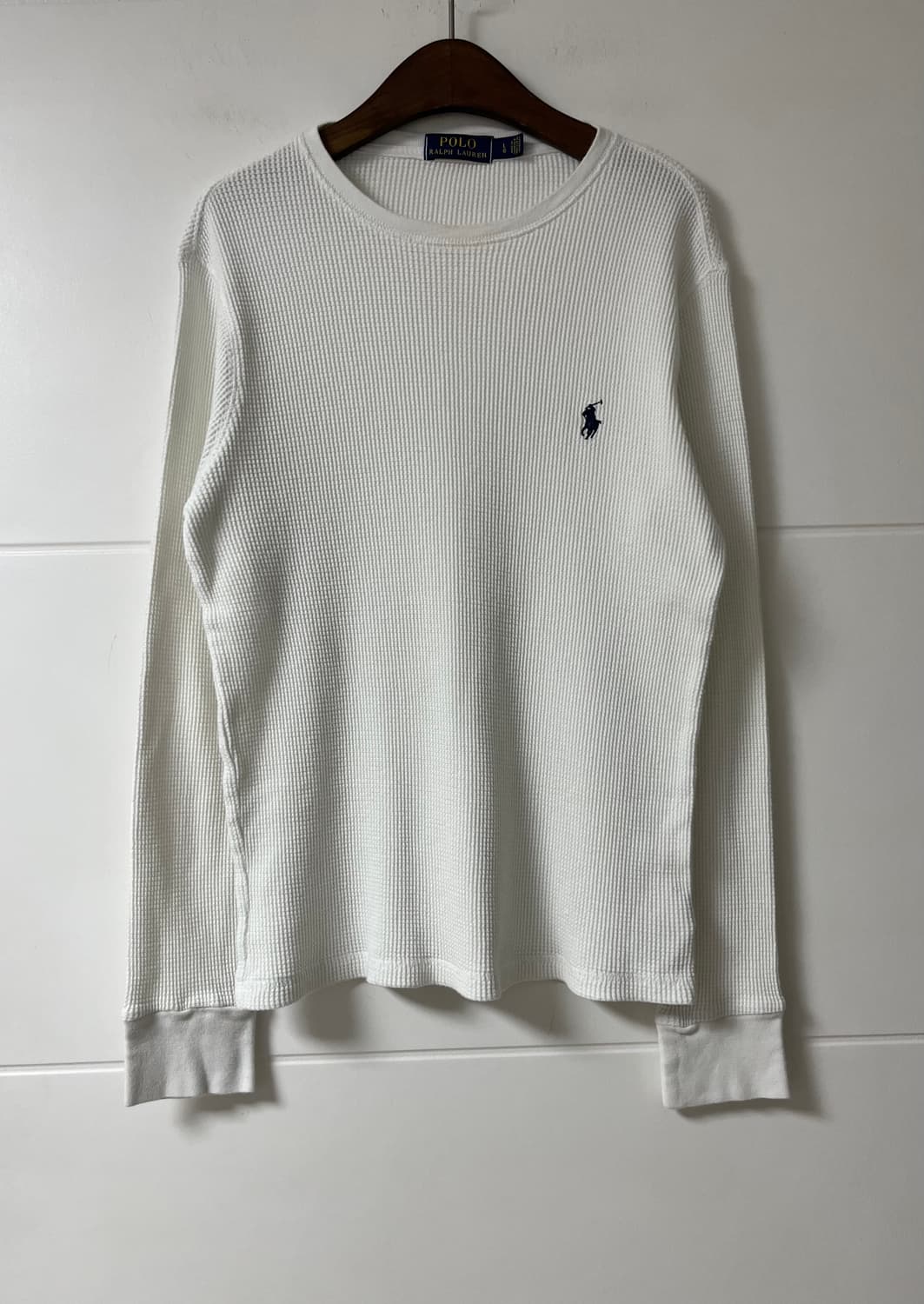 폴로 와플 긴팔티 폴로 긴팔티 상품이미지2