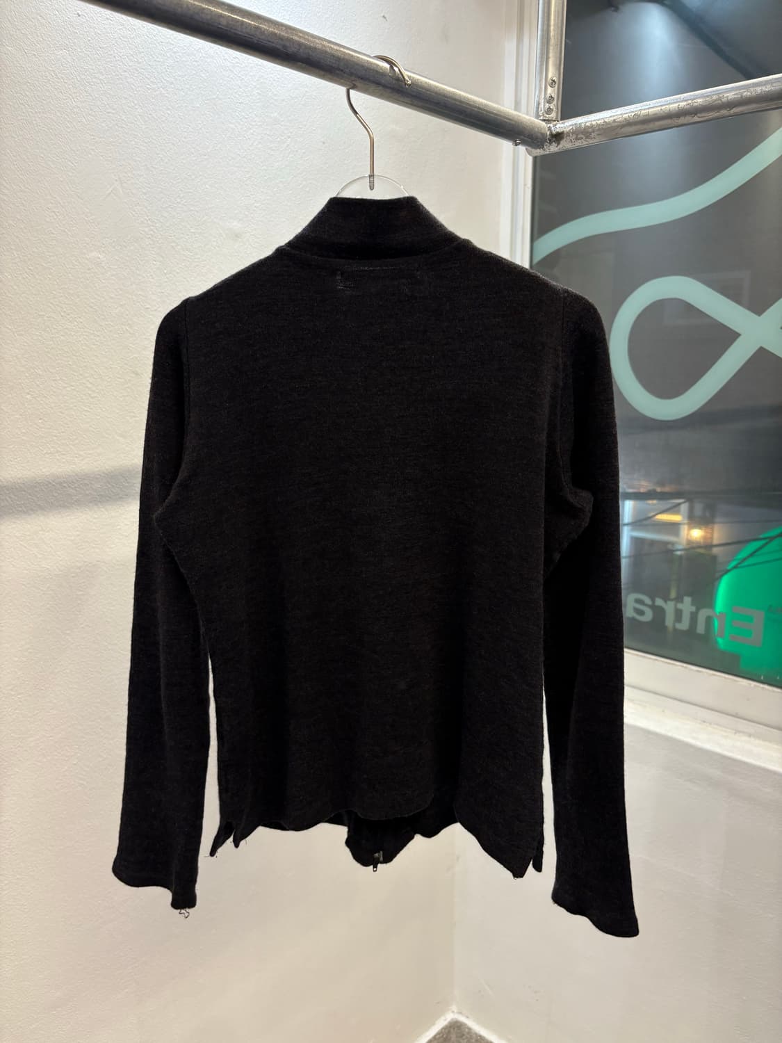 Yohji Yamamoto wave zip up 상품이미지5