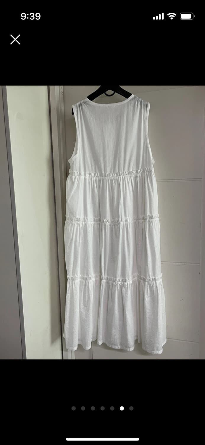 (새상품) 유노이아 Eunoia Seersucker Frill Dress 상품이미지6