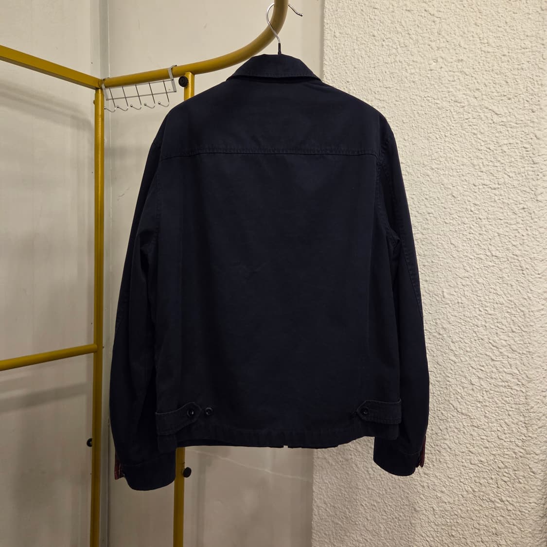 폴로 스윙탑 자켓 네이비 체크 안감 s 상품이미지2