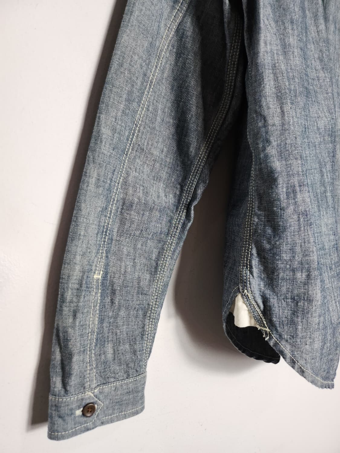 M 리바이스 메이드 인 재팬 샴브레이 워크 셔츠 상품이미지5