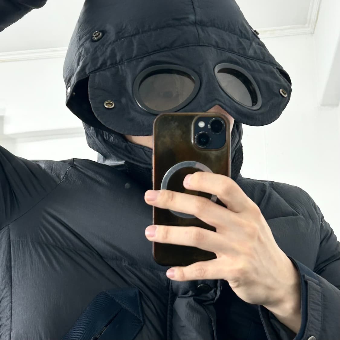 CP 컴퍼니 밀리밀레아 구스다운 고글 패딩 상품이미지3