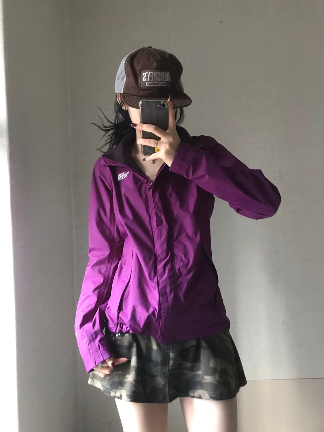 노페 플럼핑크 바람막이 상품이미지6