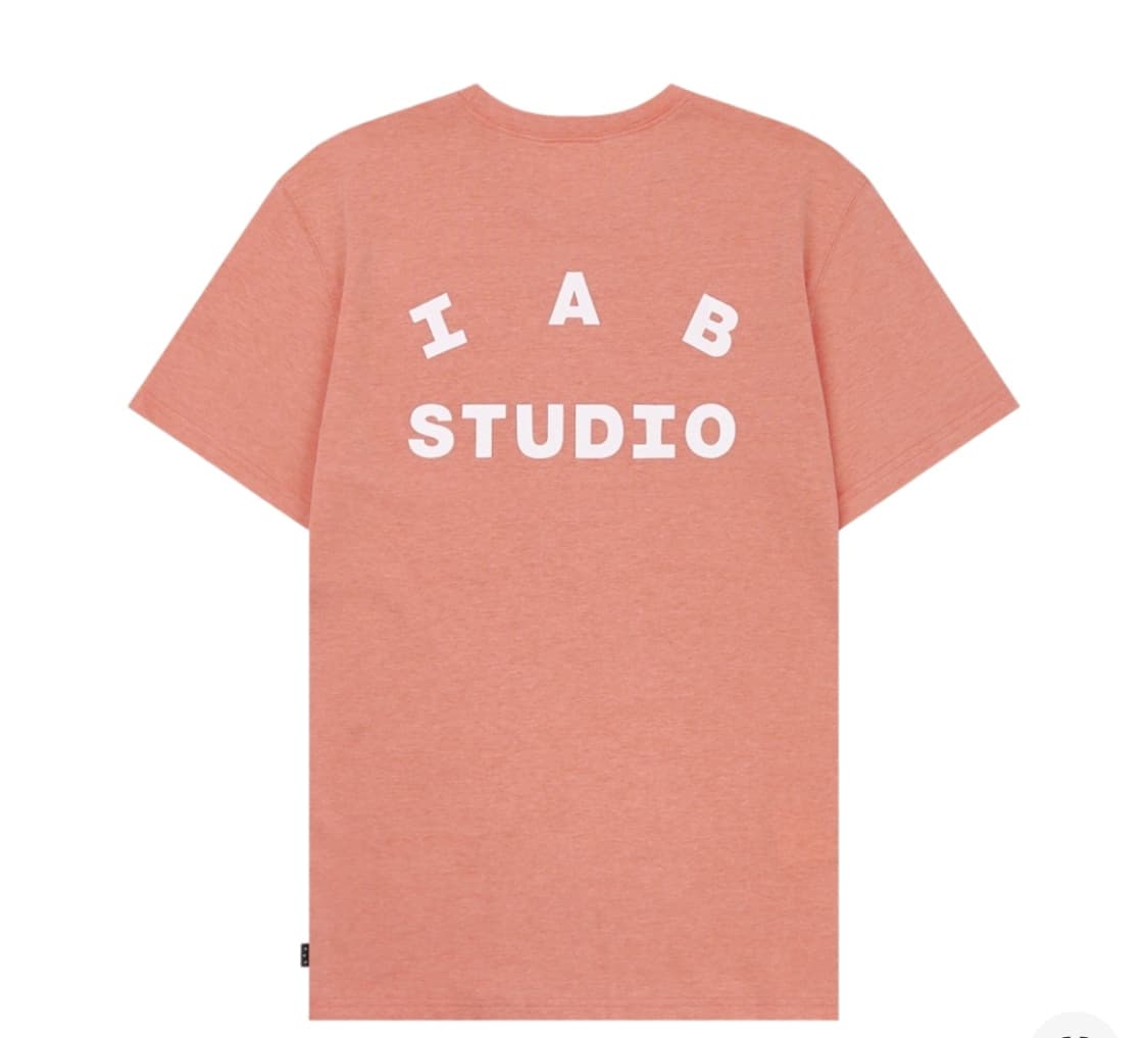 IAB STUDIO Salmon T shirt L size 상품이미지1