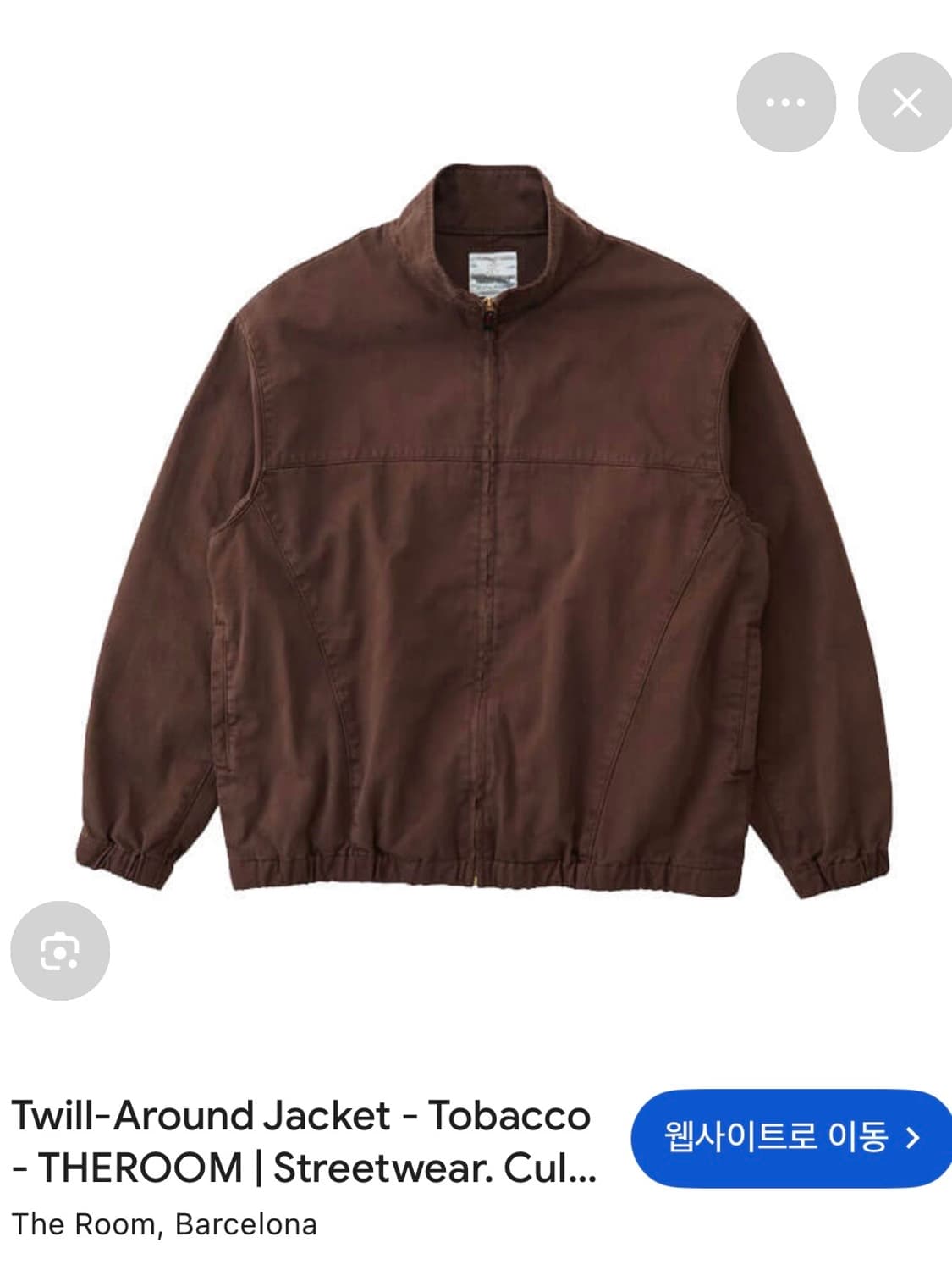 [L] 25fw 그라미치 트윌 어라운드 자켓 토바코 상품이미지1