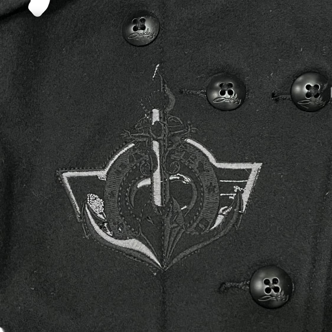 오클리 펑크자수 울 코트 s08083 상품이미지6